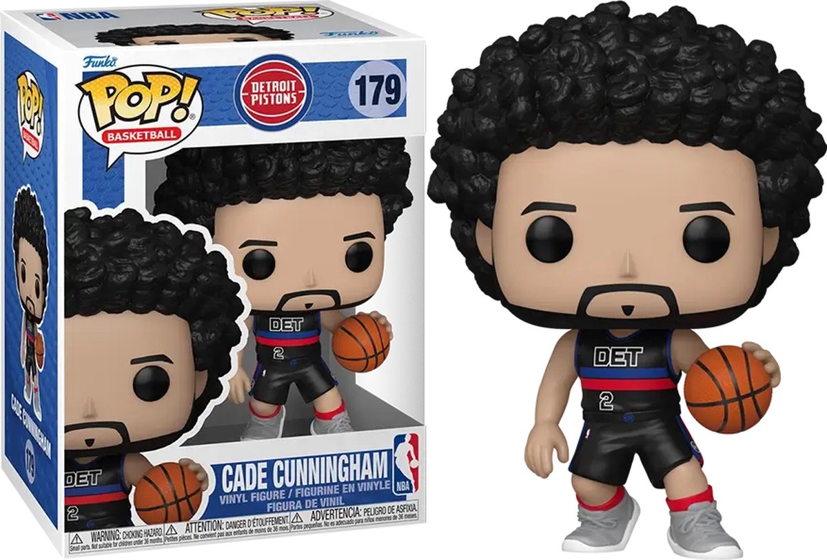 Funko-pop ! basket-ball : pistons detroit - cade cunningham #179