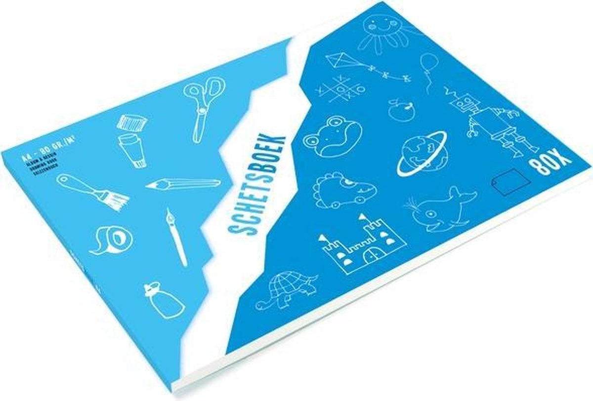 Carnet de croquis Kangaro - a4 - 80 feuilles - 80 grammes - k-5918107