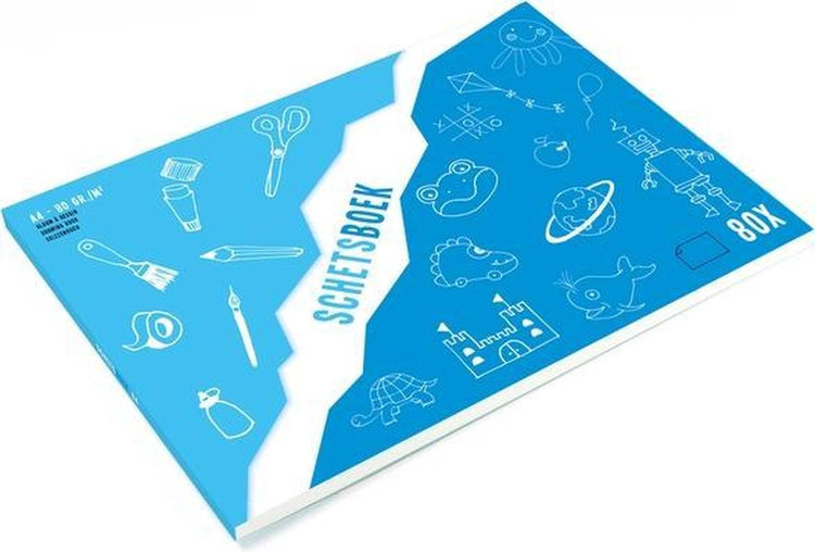 Carnet de croquis Kangaro - a4 - 80 feuilles - 80 grammes - k-5918107
