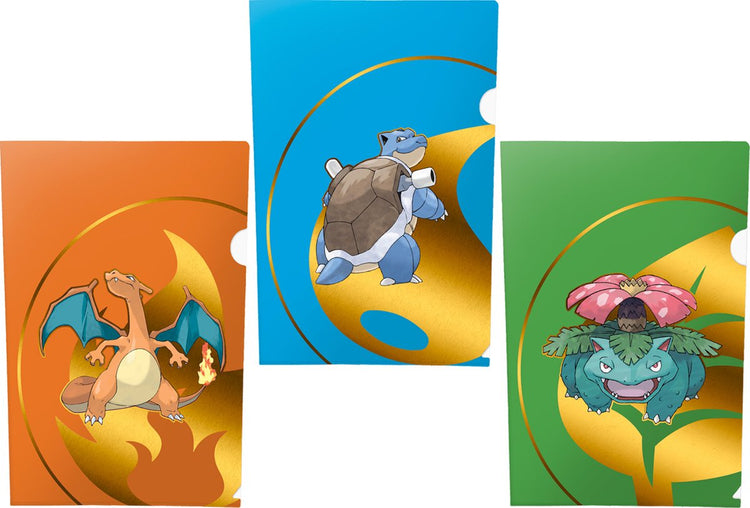 Ultrapro ultra pro - pokémon tcg - pack 3 transparent a4 - charizard blastoise venusaur - royaume-uni