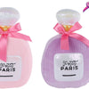 Peluche bouteille de parfum Glamour, 22 cm