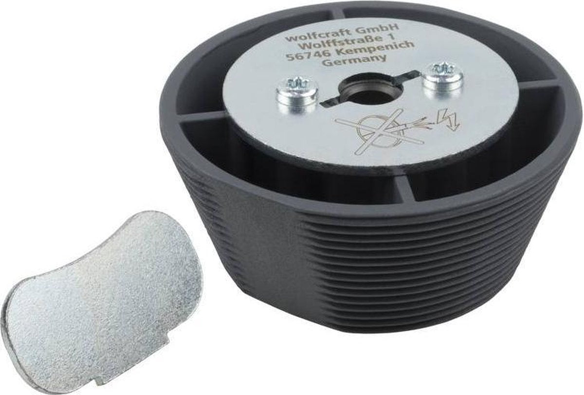 Wolfcraft - trous d'agrandissement - accessoire pour scie cloche - ø 35–51 mm - 5950000