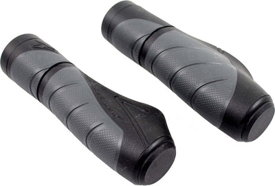 Simson Handgrips Ergonomics noir-anthracite - Forme ergonomique de la palette, répartition optimale de la pression, soutien supplémentaire, convient aux vélos sans boîte de vitesses #Simson #handgrips #Ergonomics #noir-anthracite