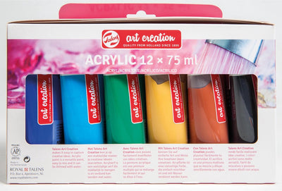 Création artistique Talens • coffret de peinture acrylique 12 x 75ml