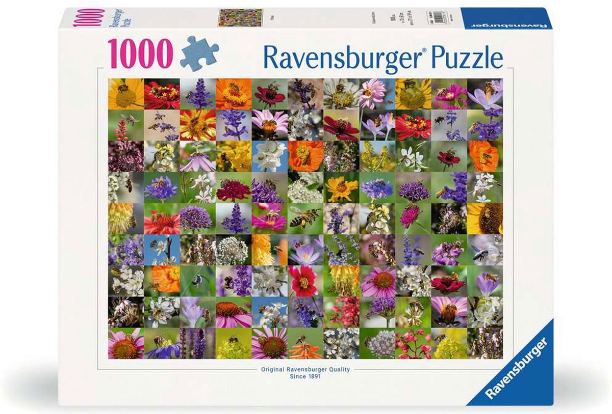RAVENSBURGER PUBLISSE DE JIGSAW 99 ABEES, 1000ST.