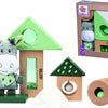 Eichhorn Baby Hipp Blocks en bois avec câlins d'âne
