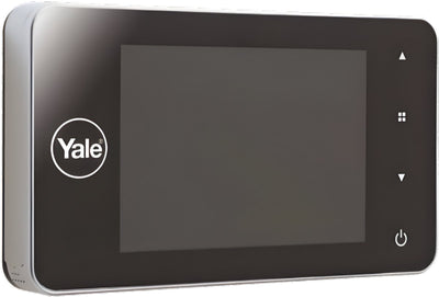 Yale - judas numérique ddv 4500 - argent - enregistrement lorsque vous sonnez à la porte