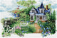 Diamond dotz® Diamond Dotz Diamond Painting Summer Hideaway Grand paysage.