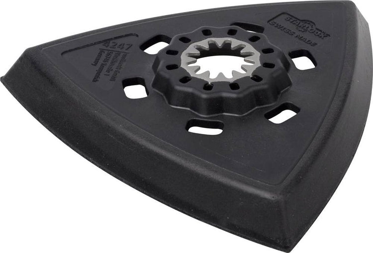 Wolfcraft - patin de ponçage multi-outils - starlock - pour papier de verre Velcro - 95mm - 4247000
