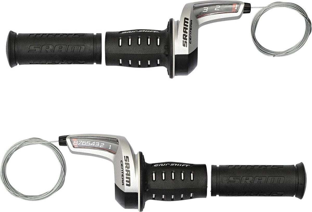 Sram centera a1 jeu de leviers de vitesses noir 8v