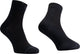 Bbb chaussettes de cyclisme noires - 3 paires - longueur : 13 cm - chaussettes de cyclisme durables été - taille 44 47 - chaussettes de cyclisme hommes et femmes - combifeet bso-20