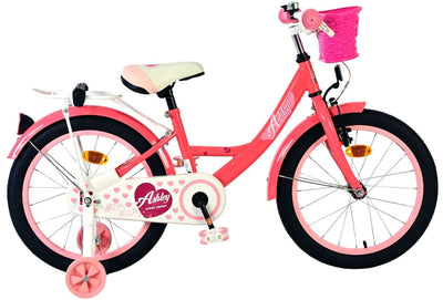 Volare Ashley Children's Bicycle - Girls - 18 pouces - Rose rouge