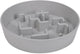 Beeztees gamelle antidérapante dog cat nom - gamelle à nourriture pour chien chat - passe au lave-vaisselle - antidérapante - plastique - gris - 1400ml