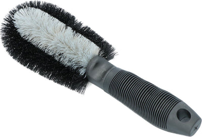 brosse jante 27 cm plastique noir gris