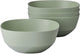 Mepal bol de service silueta - 4x 750 ml - saladier - sauge nordique
