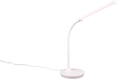 Rl vis ta lumière réalité toro - lampe de table - lampe de bureau - blanc - incl. 1x smd 5w - fonction tactile - couleur de lumière réglable - flexible