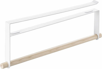 Porte-rouleau de cuisine suspendu Yamazaki - tosca - blanc