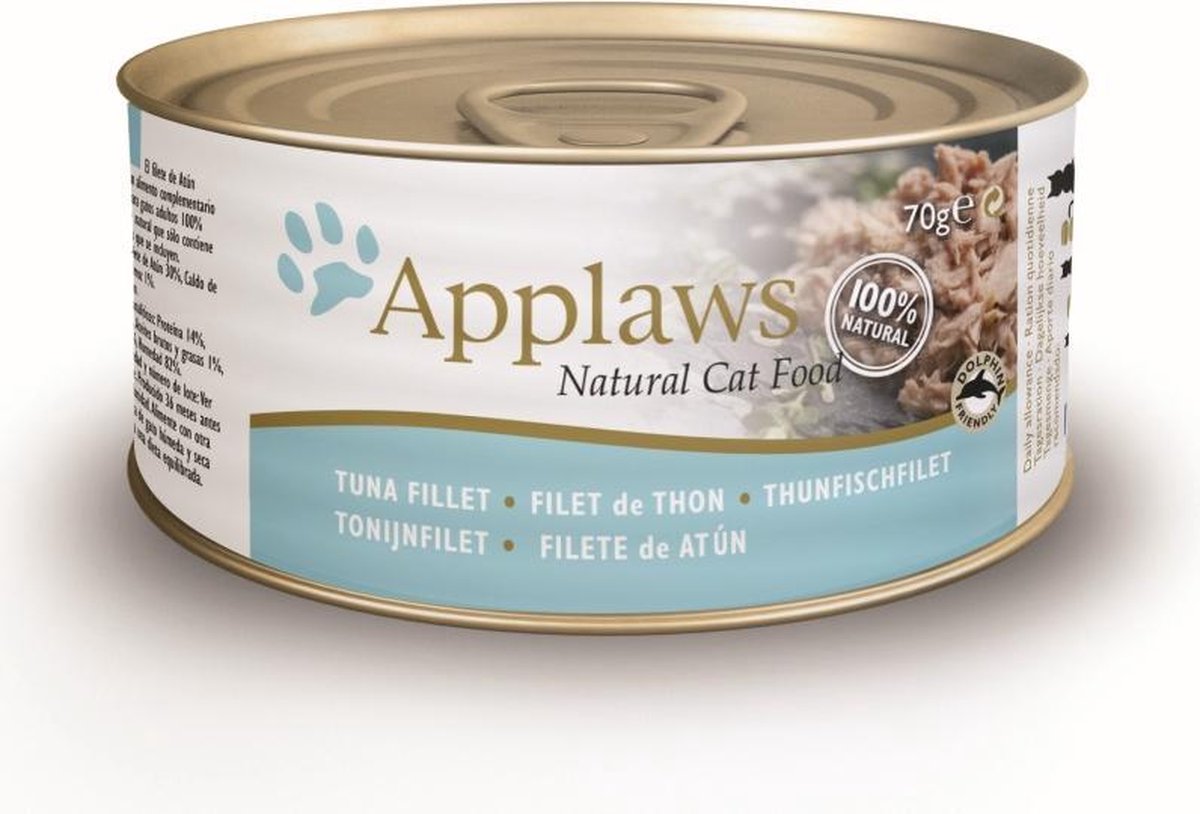 Applaws filet de thon poisson adulte - 70 gr