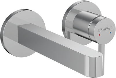 Hansgrohe finoris - mitigeur lavabo à encastrer - commande monocommande - avec bouchon de vidange - 168 mm - chrome