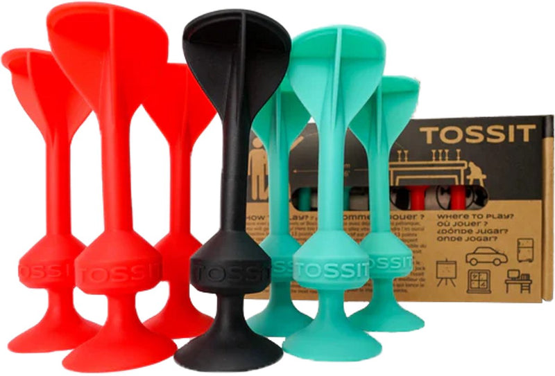Jeu Tossit Starter Pack rouge-turquoise