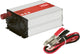 Onduleur Carpoint - 24v>230v - puissance continue 300w - puissance crête 600 watts - port USB pour charger un autre appareil - connexion à la batterie avec pinces de batterie - ventilateur de refroidissement intégré - dimensions 120x100x50mm