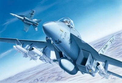 Italeri fa - 18ème super hornet 1:72 kit de montage