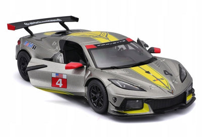 Bburago Chevrolet Corvette C8.R voiture jaune