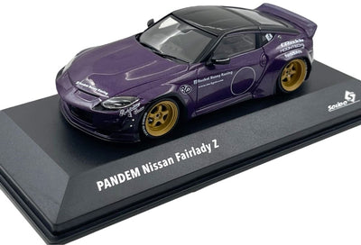 Solido Nissan 400z Rocket Bunny '22, violet échelle 1:43