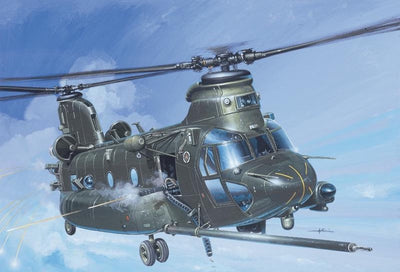 Italeri maquette avion - 1218 boeing mh-47e soa chinook - hélicoptère plastique - 1:72 - modélisme