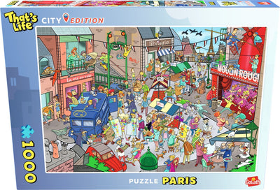 Goliath golitath c'est la vie édition ville : puzzle paris - 1000 pcs.