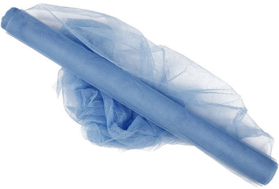 Tulle Creativ company, l: 50 cm, bleu clair, 5 m 1 rouleau