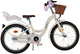 Volare Blossom Children's Bicycle Girls 18 pouces blancs blancs de freins à main