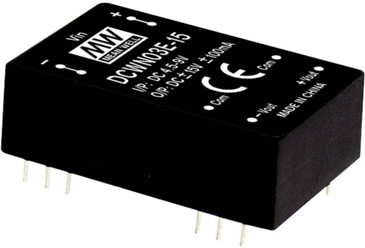 Mean well dcwn03c-12 module convertisseur dc dc 125 ma 3 w nombre de sorties : 2 x contenu 1 pièce(s)