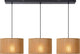 Lucide magius - lampe suspendue - 3xe27 - naturel - japandi