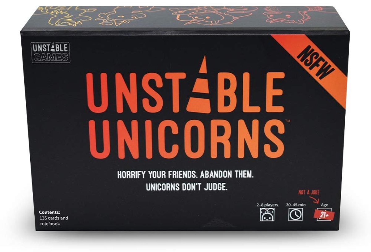 Breaking games unstable unicorns nsfw - Jeu de cartes anglais
