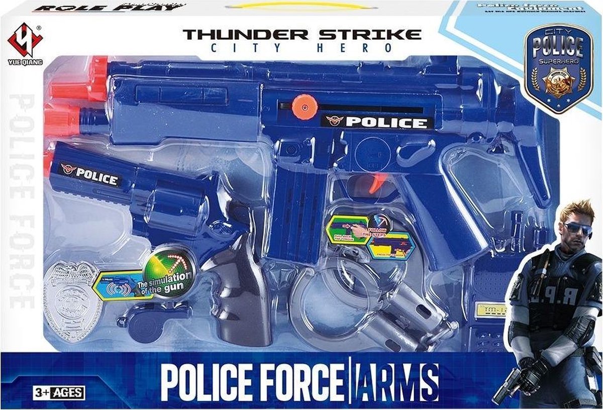 Ensemble de jeu de police Amuuso.