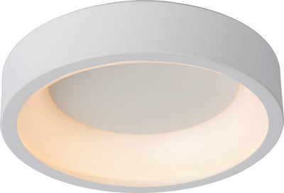 Lucide talowe LED - plafonnier (plafonnier) - ø 30 cm - LED dimmable - 1x20w 3000k - blanc