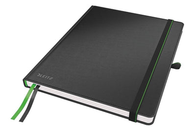 Leitz carnet complet iPad format ligné - avec couverture rigide et fermeture élastique - noir