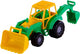 Toys Cavallino Toys Cavallino Junior Excavator Tractor Green
