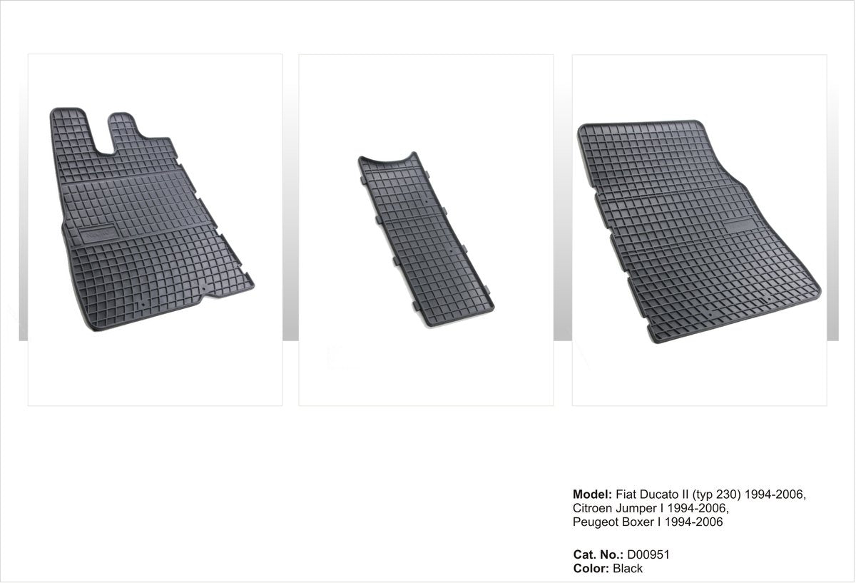 Tapis en caoutchouc Frogum Citroen Jumper van 1994-2006 -