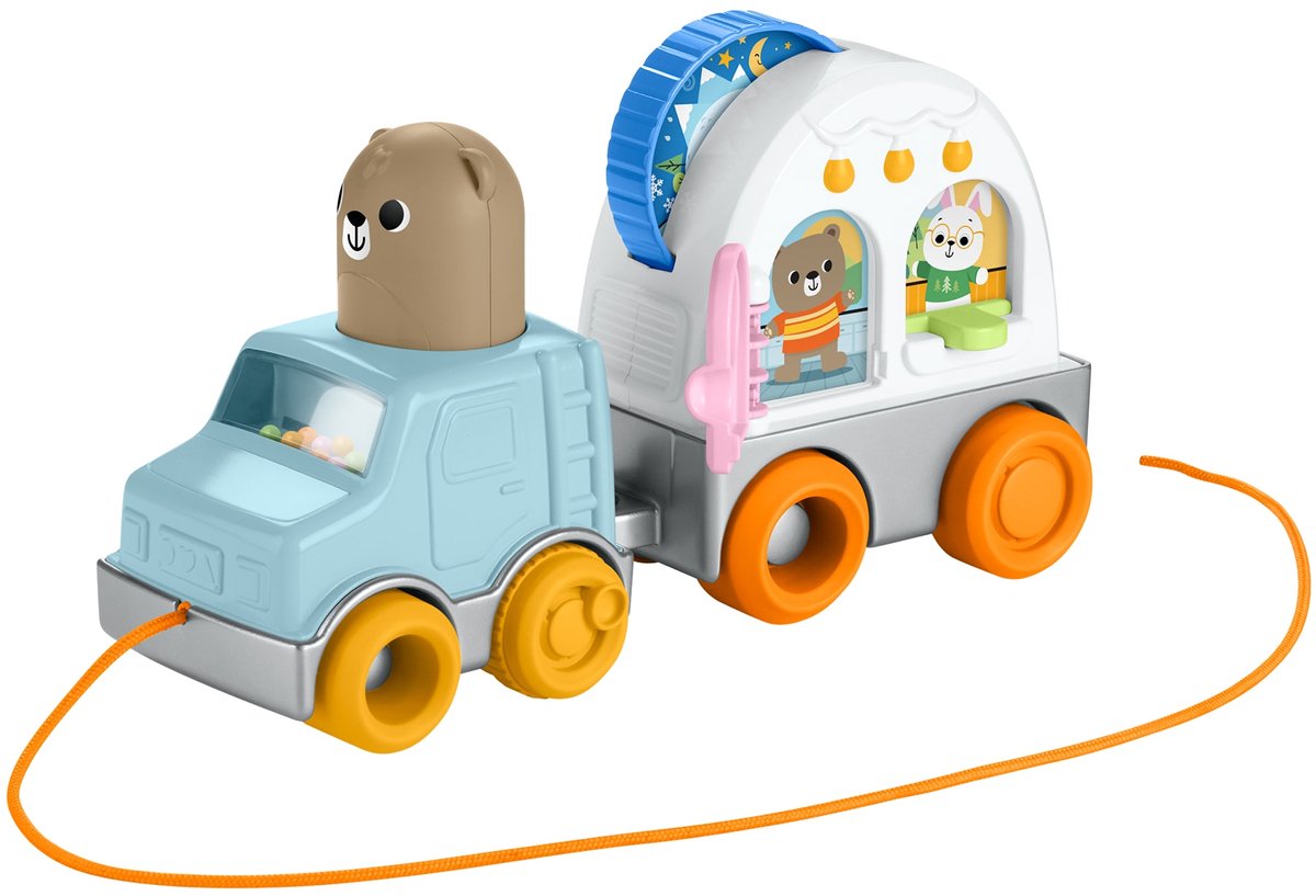 Camping-car à tirer en forêt de l'amitié Fisher-Price