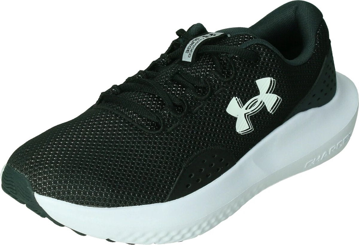 Under Armour UA Charged Surge 4 Chaussures de Sport Homme - Noir - Anthracite - Blanc