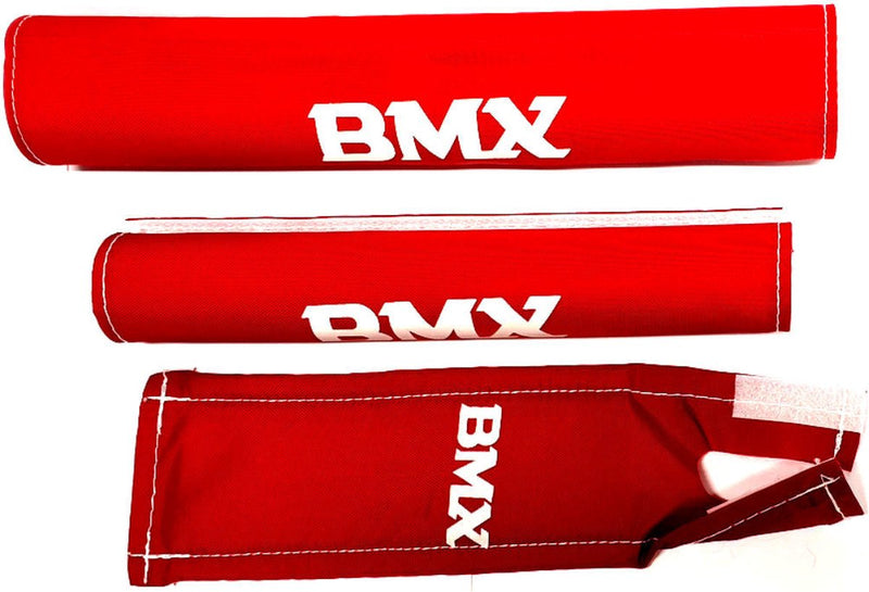 Croix bmx padset rouge
