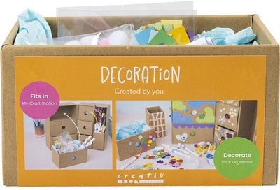Société créative ma décoration de station artisanale, différentes couleurs, 1 boîte