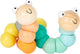 Motor de petit pied en bois Caterpillar pastel