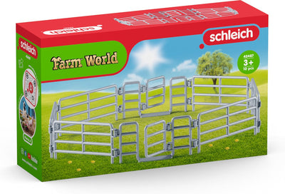 Schleich Farm World - Clôture de pâturage - Accessoires - Jouets pour enfants pour garçons et filles - 3 à 8 ans - 42487