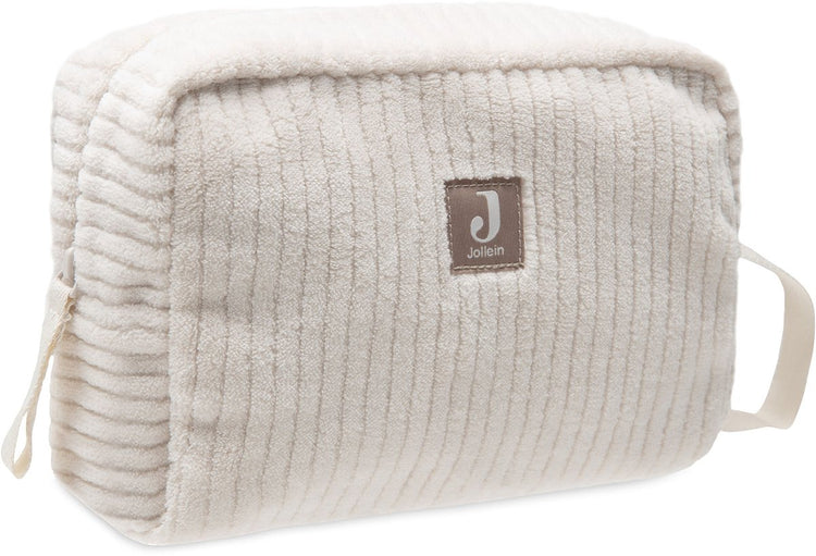Jollein sac à langer - côte nuageuse - trousse de toilette bébé - 21x14cm - flocons d'avoine
