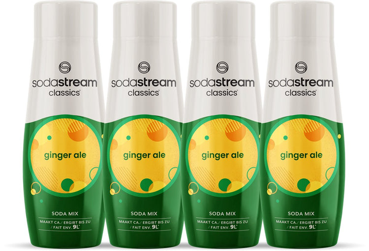 Sirop SodaStream gingembre ale - pack de 4