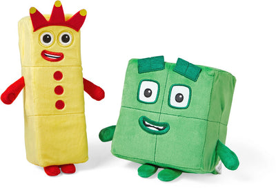 Ressources d'apprentissage numberblocks® trois quatre - ensemble de peluches - à partir de 18 mois
