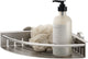 Tiger Boston - support de douche - panier de douche d'angle 19,5 - acier inoxydable brossé